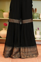 1 Piece Chiffon Gharara (FZ0894)